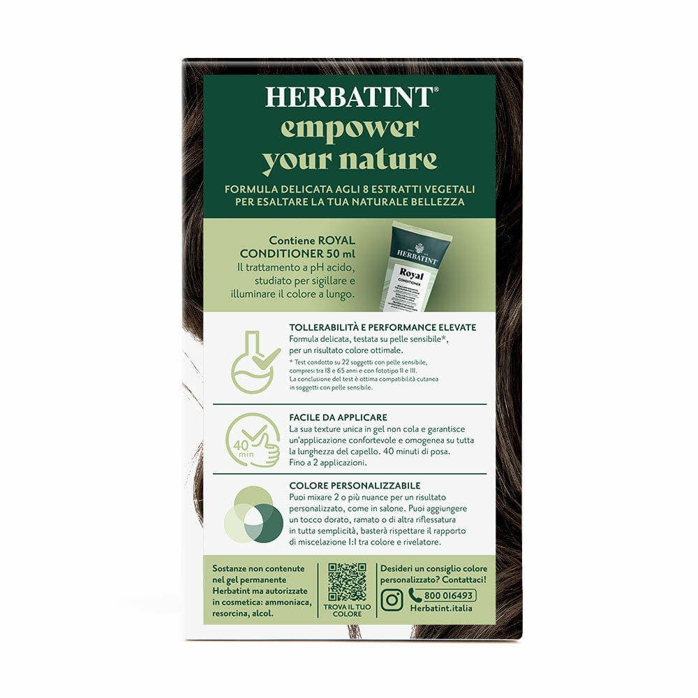 Herbatint 4N Castagna – Colorante per capelli permanente 170 ml