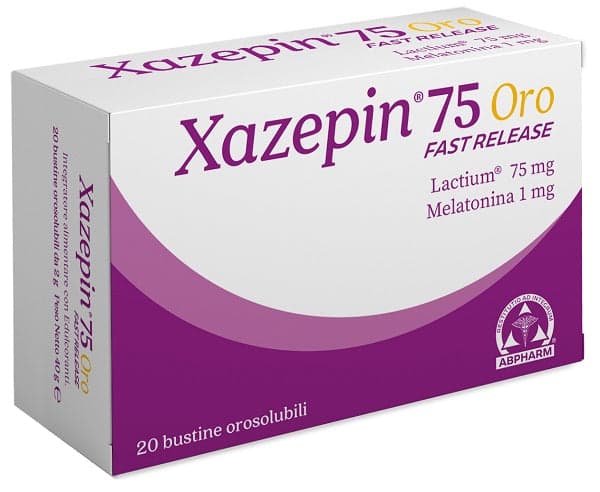 Xazepin 75 Oro Fast Release – 20 bustine