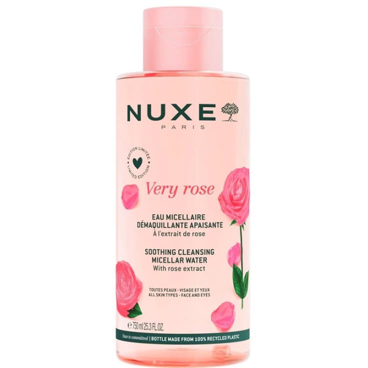 NUXE Very Rose Acqua micellare 3-in-1 lenitiva – 750 ml