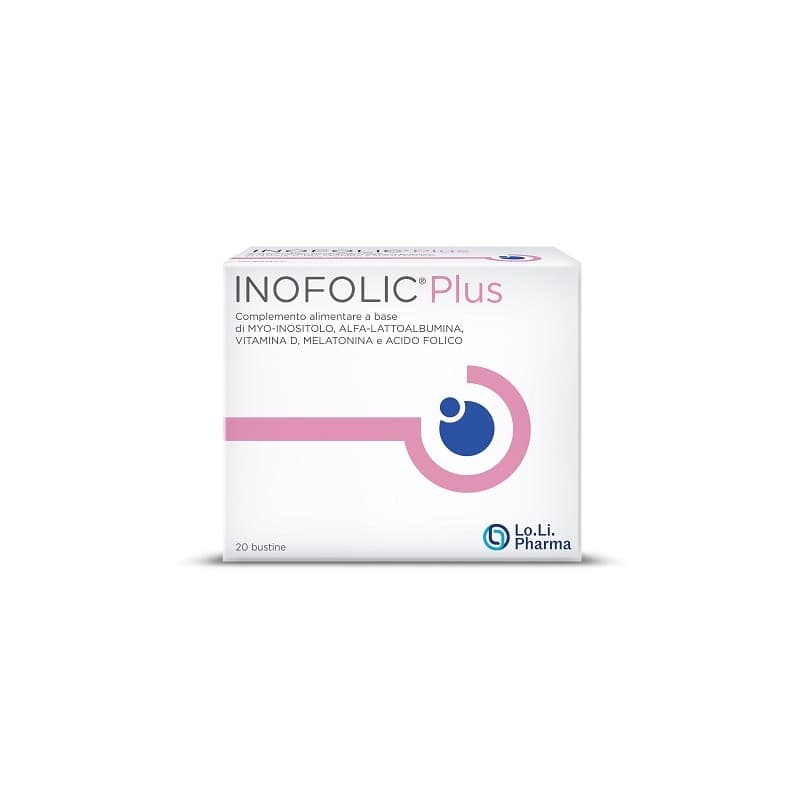 Inofolic Plus – 20 bustine con Mio-Inositolo e Acido Folico