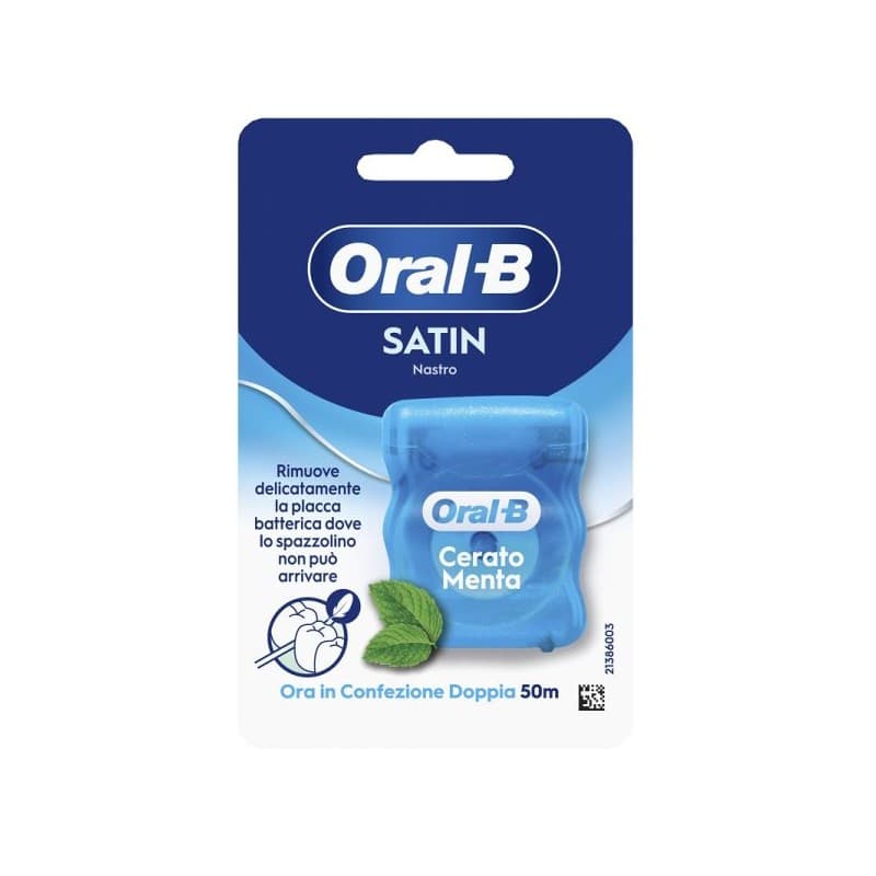 Oral-B Satin Tape Nastro Dentale – Spazi Stretti