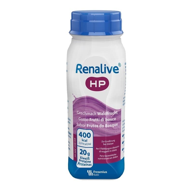 Renalive HP Frutti di Bosco Mirtillo rosso – 4 flaconcini per le vie urinarie