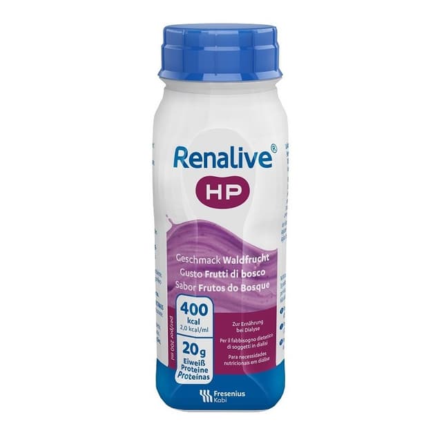 Renalive HP Frutti di Bosco Inulina + Omega-3 – 4 flaconcini per le vie urinarie