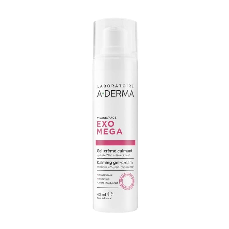 A-Derma Exomega Gel-Crema Lenitiva Viso – 40 ml