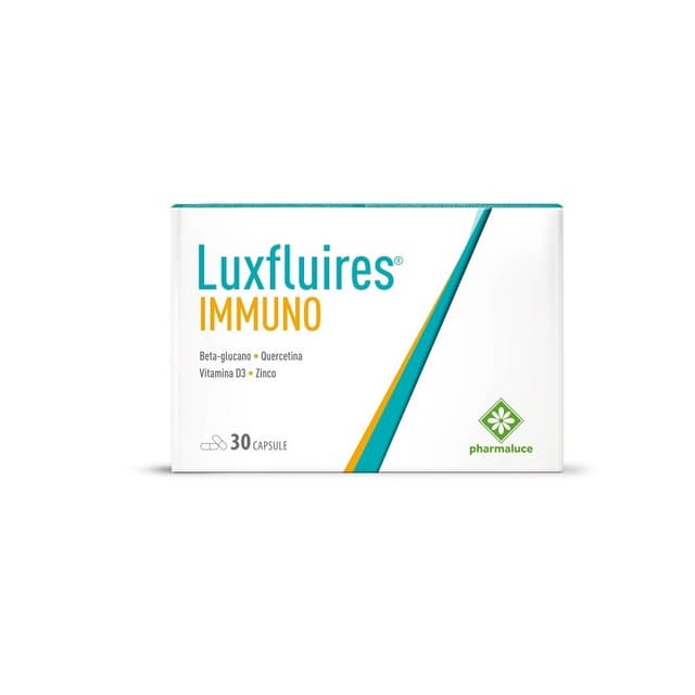Luxfluires Immuno Beta-glucani + Quercetina – 30 capsule