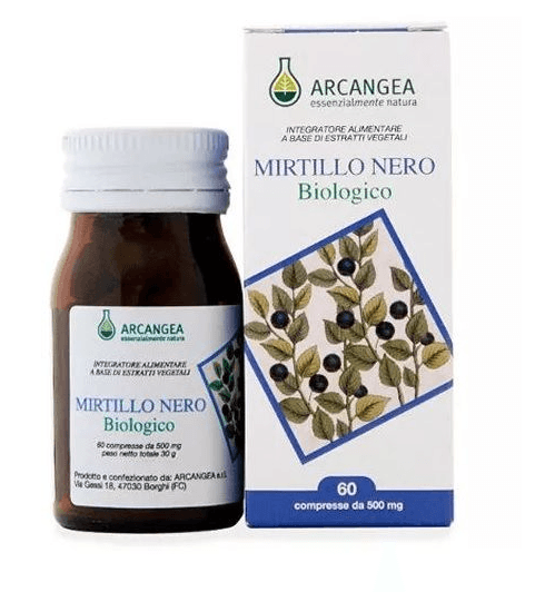 Mirtillo Nero Biologico – 60 compresse