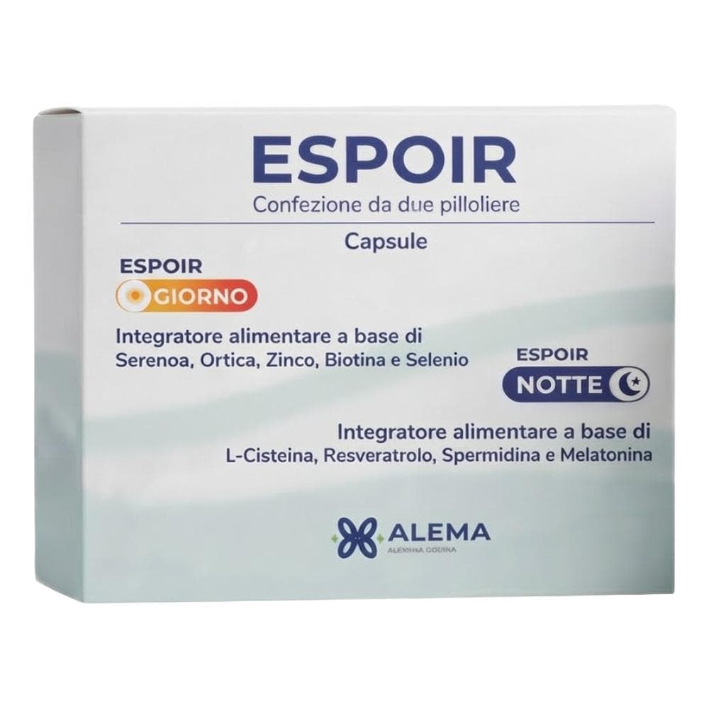 Espoir Giorno Notte – 30 Capsule Giorno & Notte per i Capelli