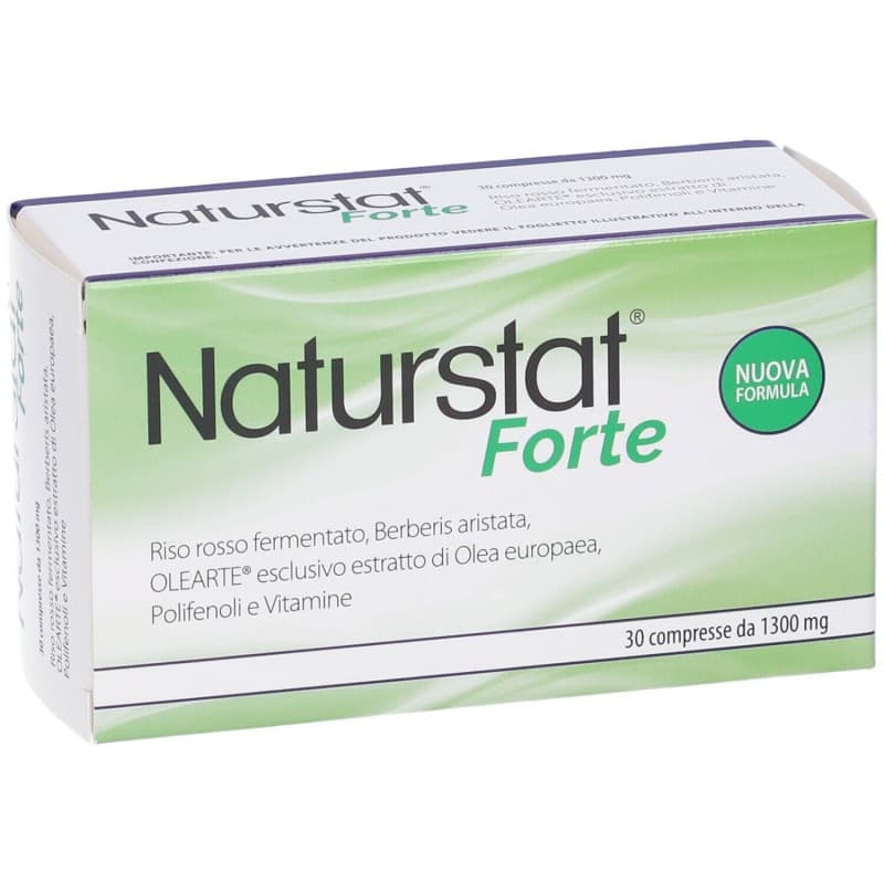 Naturstat Forte Berberina + Riso rosso fermentato – 30 compresse Integratore Alimentare