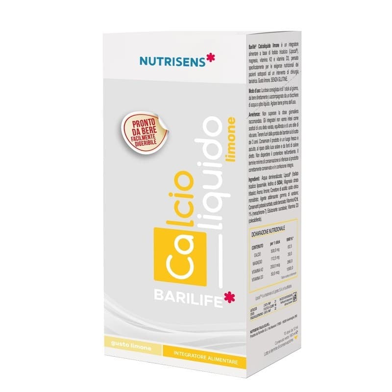 BariLife Calcio Liquido Limone – Flüssig