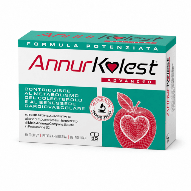 Annurkolest Advanced – 30 capsule Integratore