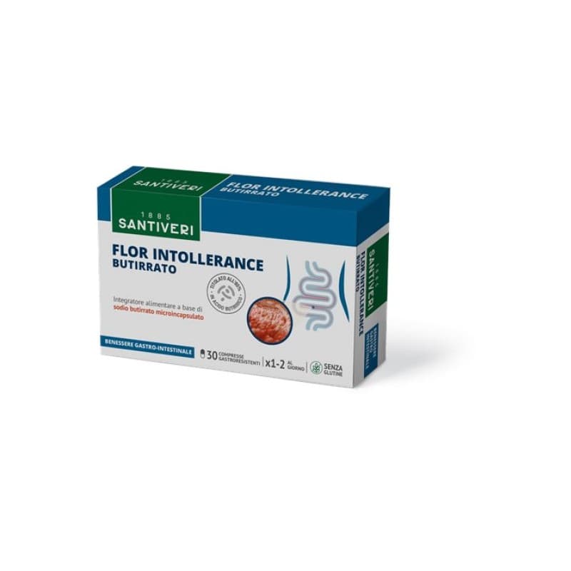 Flor Intollerance Butirrico – 30 compresse con acido butirrico