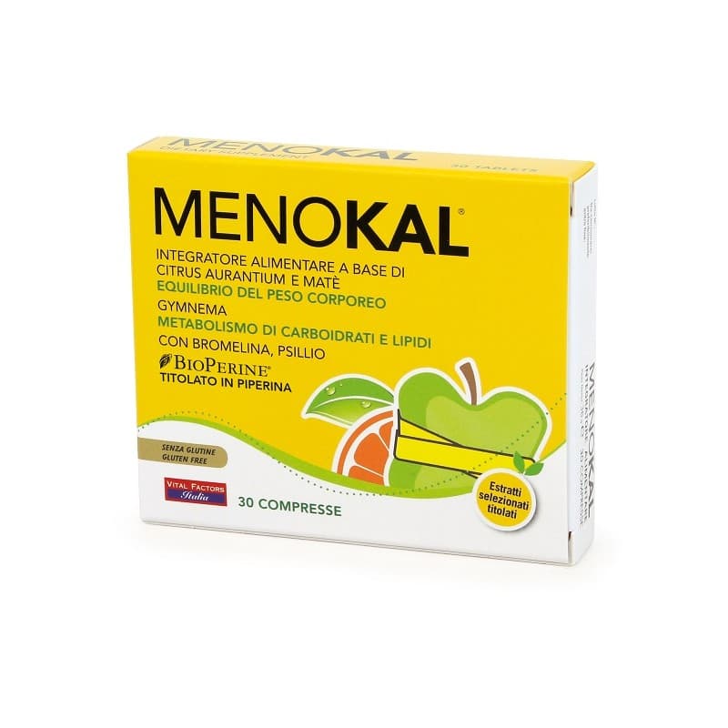 Menokal – 30 Compresse, Integratore per la Menopausa