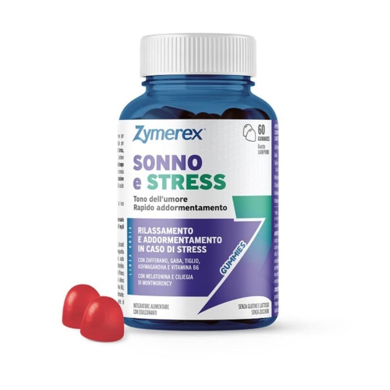 Zymerex Gummies Sonno con Melatonina – 60 caramelle gommose