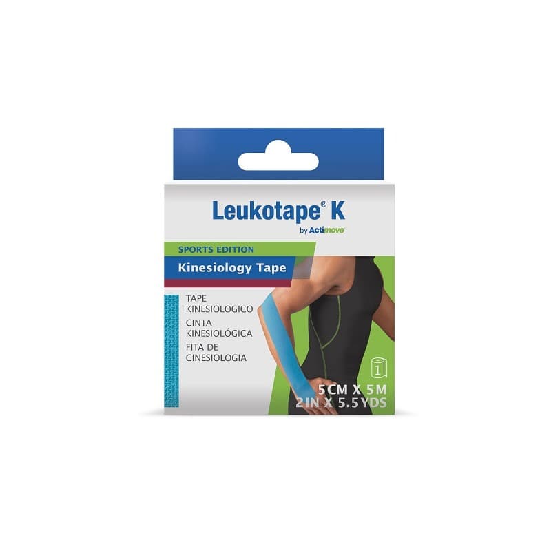 Leukotape K Sports Blu – 5 cm x 5 m