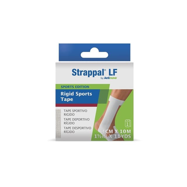 Strappal LF Sports Tape 4 cm x 10 m – rigido, senza lattice