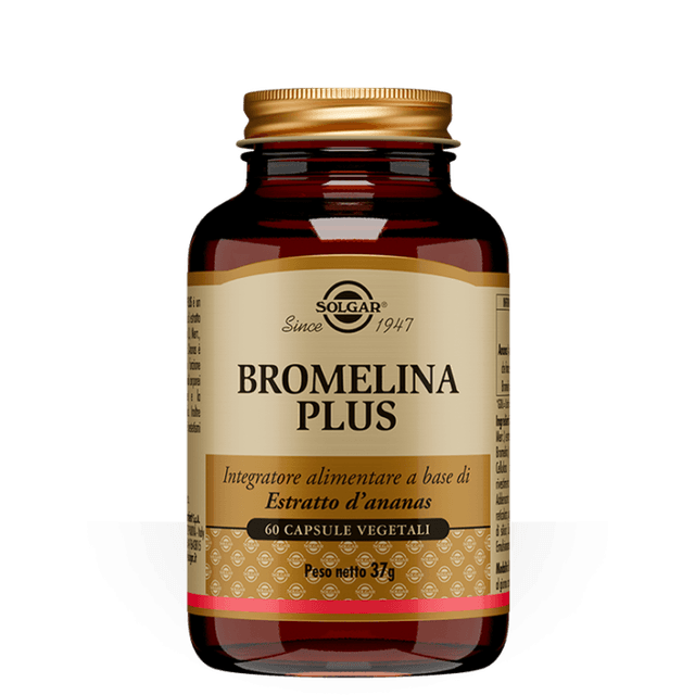 Bromelain Plus – 60 capsule | Solgar