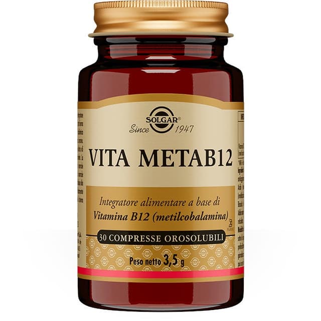 Vita Meta B12 Vitamina B12 – 30 compresse, formato Orosol
