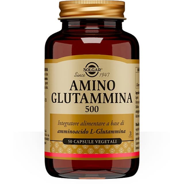 Amino Glutammina 500 – 50 capsule | Solgar