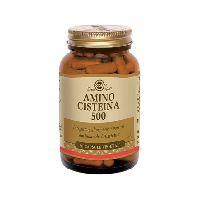 Amino Cisteina 500 – 30 capsule Solgar