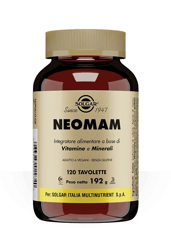 Solgar Neomam – 120 compresse Gravidanza e Allattamento