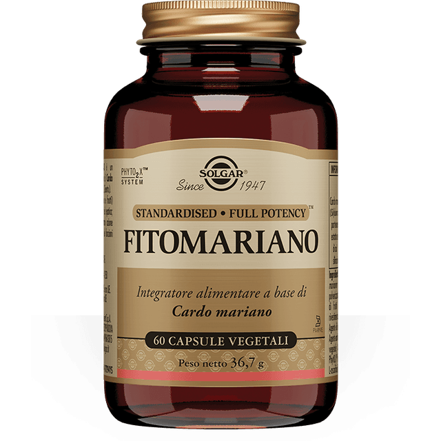 Fitomariano Solgar Cardo mariano – 60 capsule vegetali