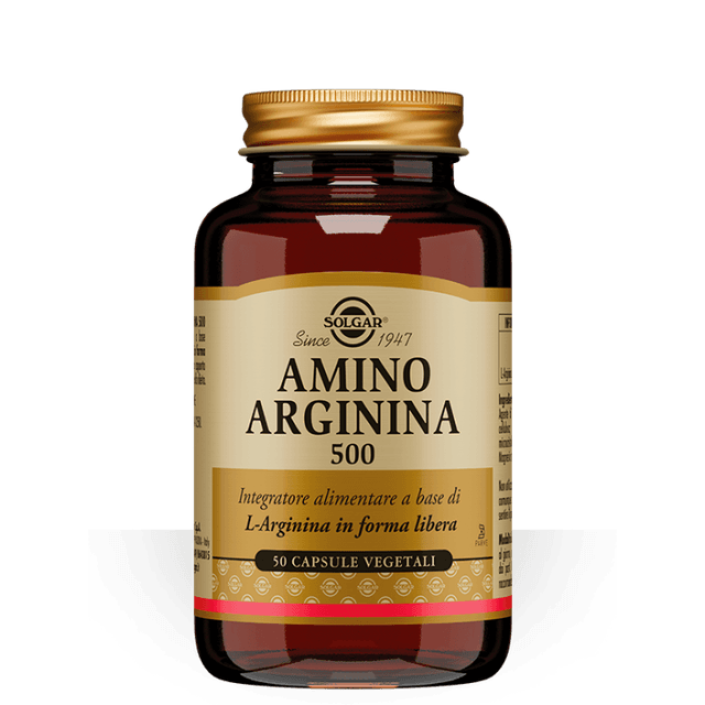 Amino Arginina 500 – 50 capsule vegetali