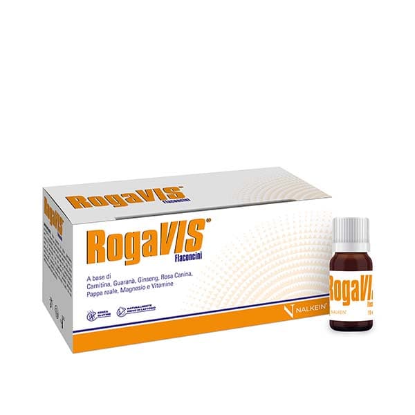 Rogavis L-carnitina + Ginseng – 10 fiale da 10 ml