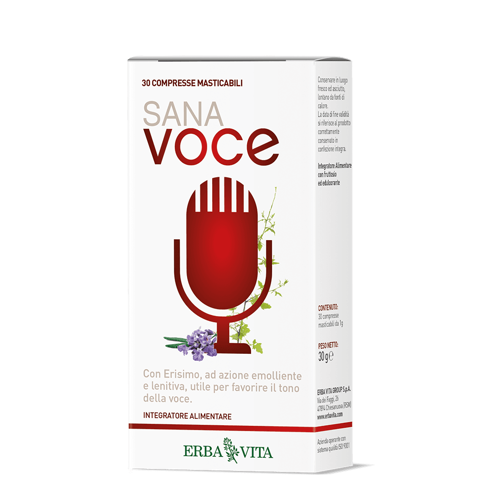 SANA VOCE Tavolette – 30 compresse