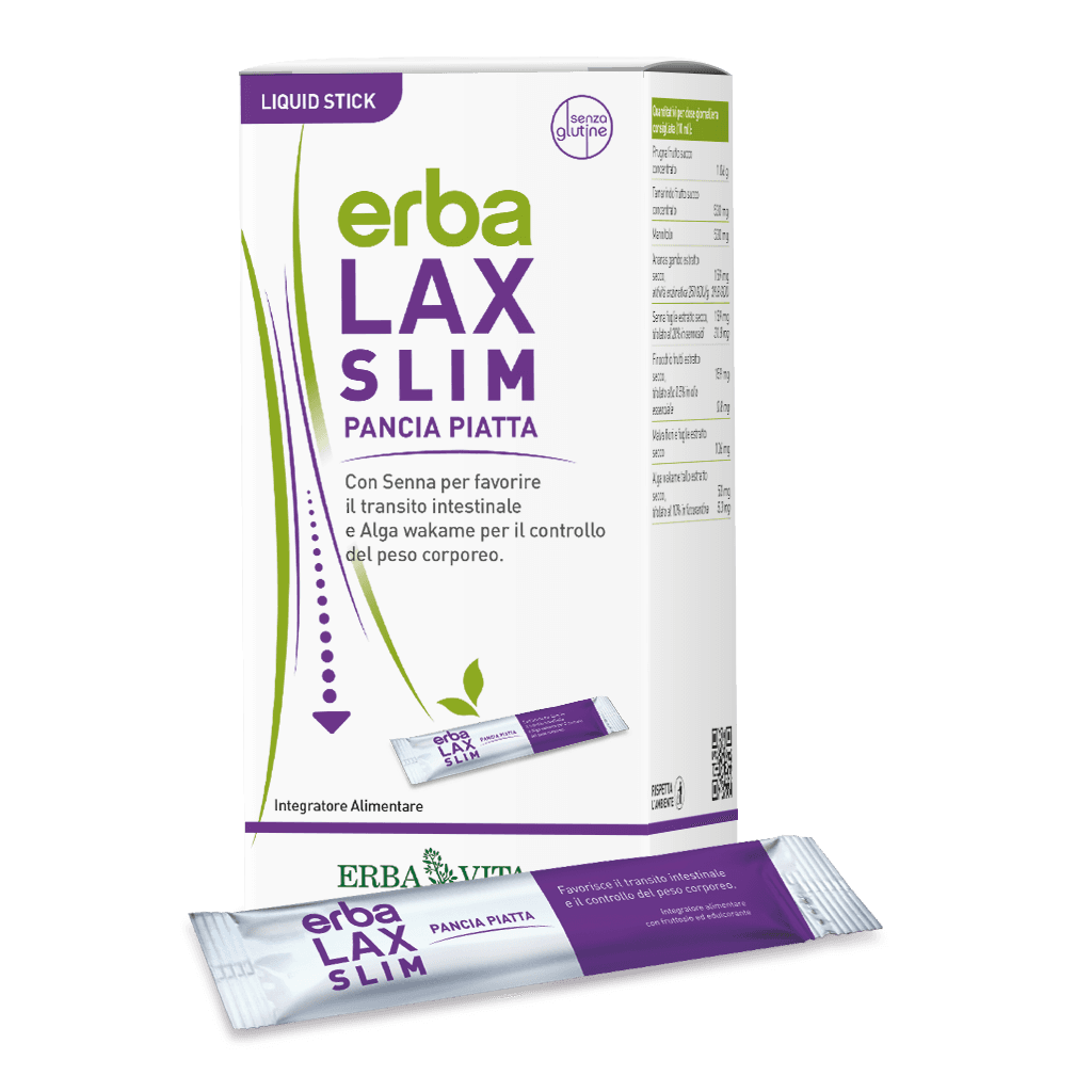 Erbalax Slim – 12 bustine da 10 ml