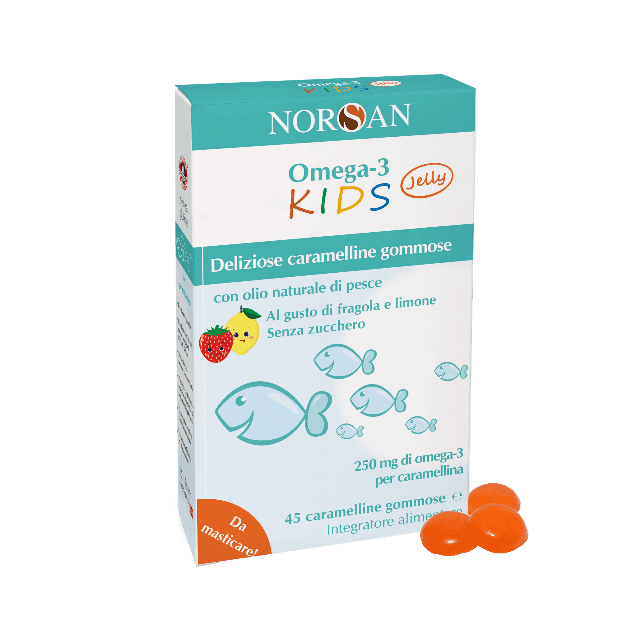 Norsan Omega-3 Kids Caramellin