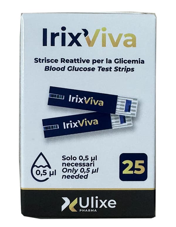 Iris Evo Strisce Glicemia – 25 Strisce Reattive