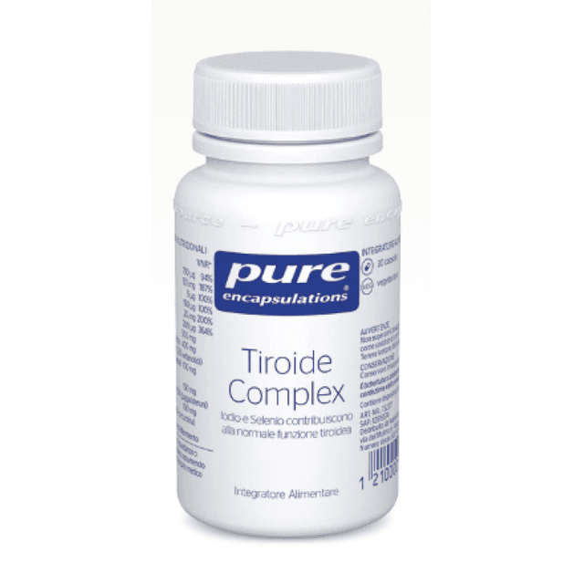 Pure Encapsulations Thyroid Complex Ashwagandha + Curcuma – 30 Capsule