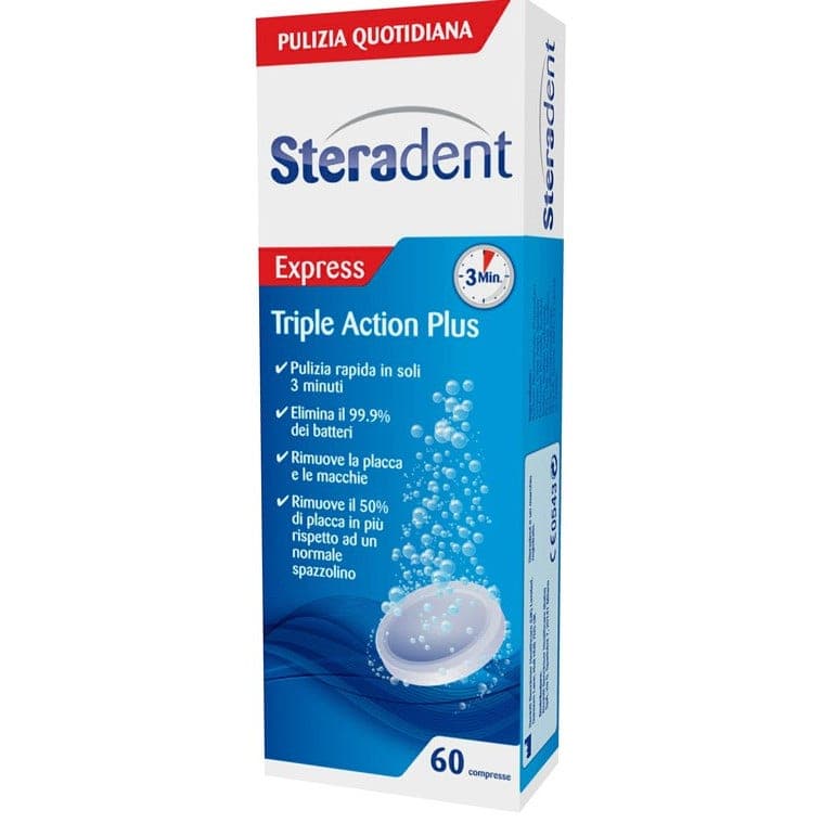 Steradent TA Plus – 60 compresse
