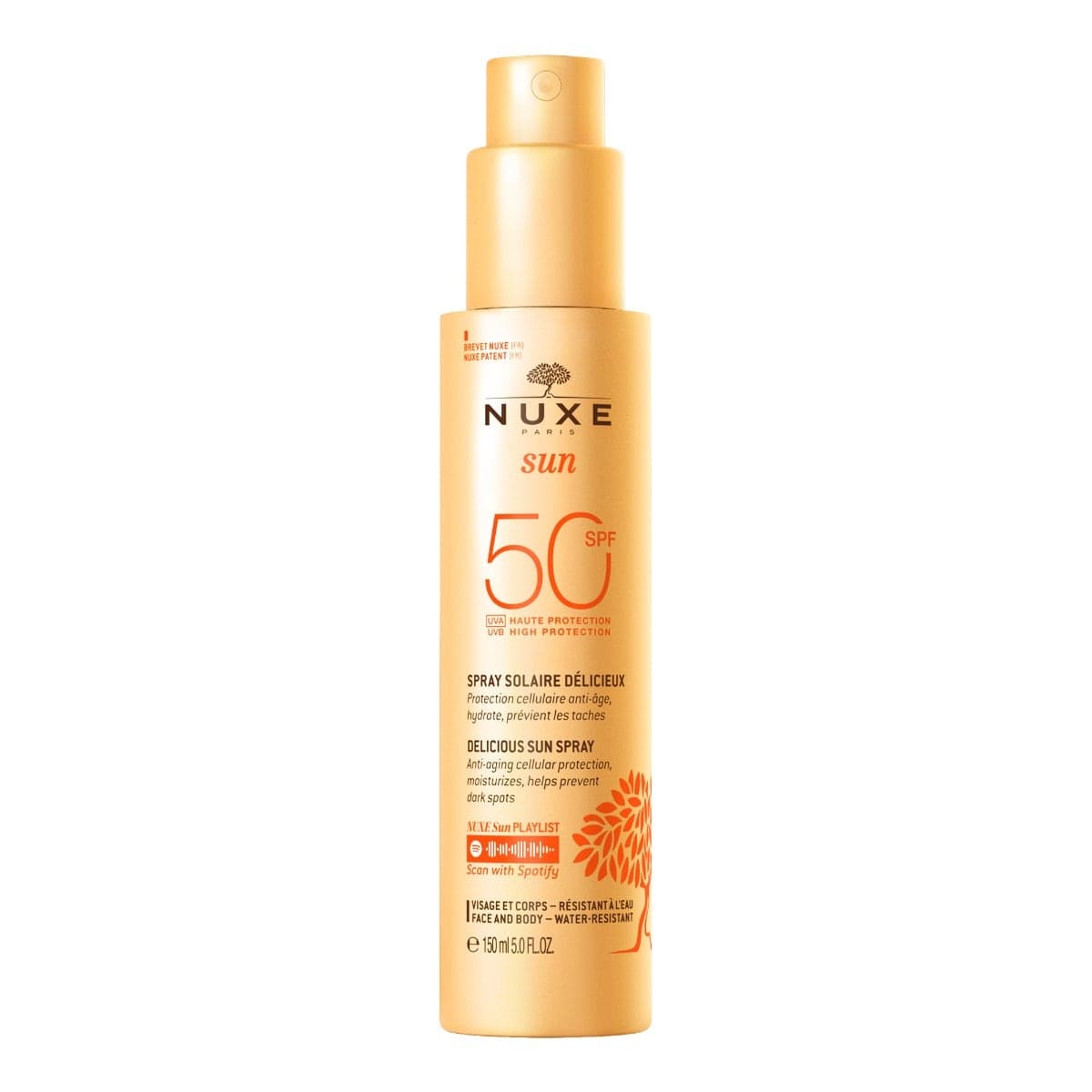 NUXE SUN Sonnenschutz-Spray LSF 50 – Flasche