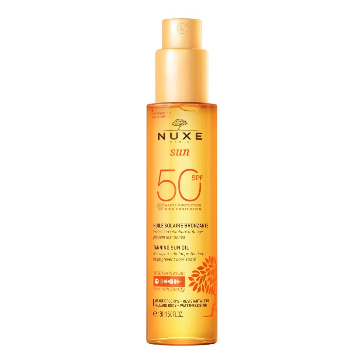 NUXE SUN Olio Viso Vitamina C LSF 50
