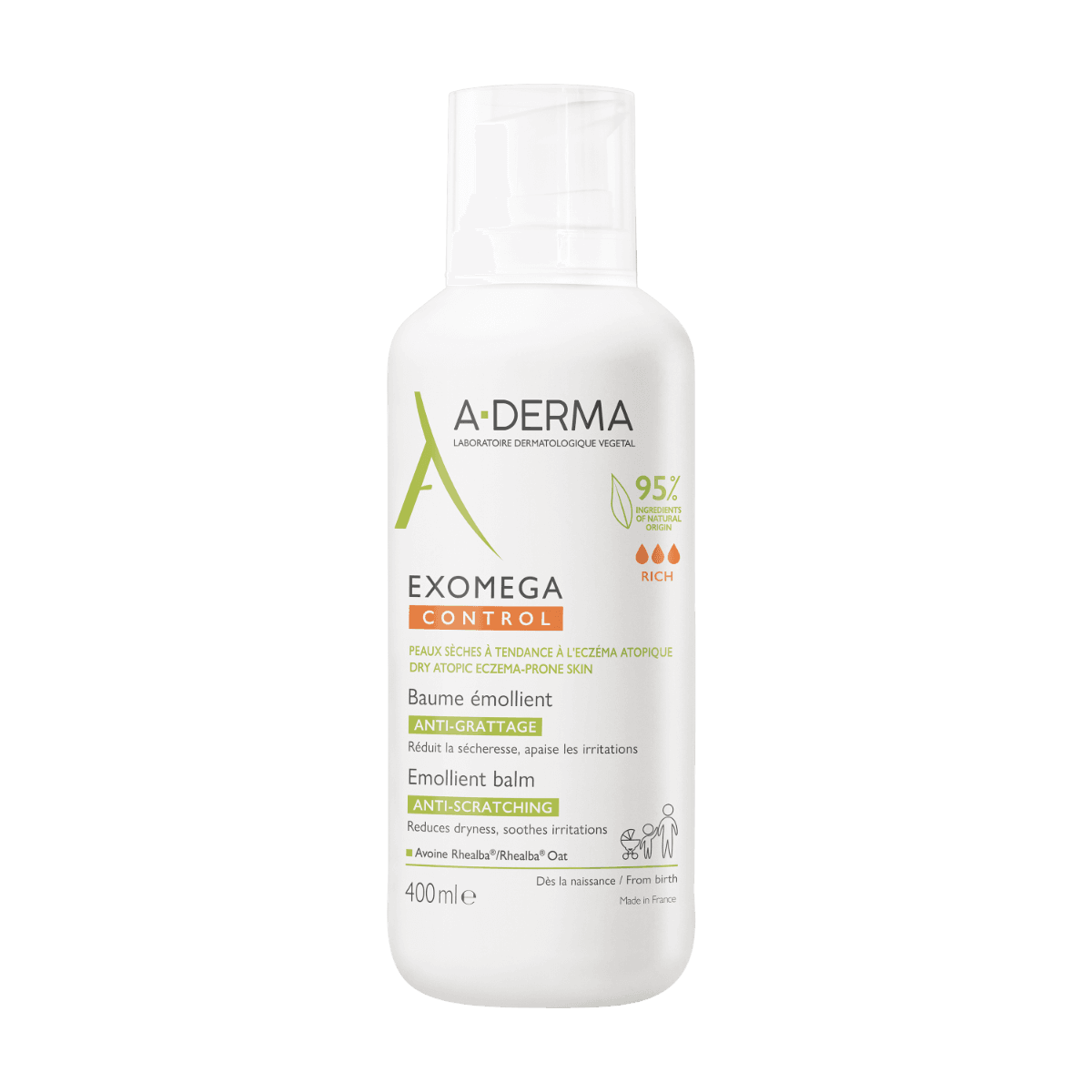 Exomega Control Balsamo Emolliente – 400 ml
