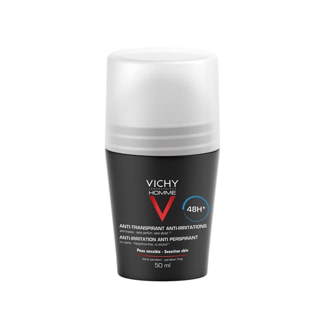 Vichy Homme Deodorant Roll-On Pelle Sensibile – 50 ml