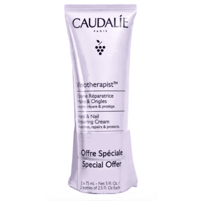 Caudalie Duo Crema Mani e Unghie – 2 x 75 ml