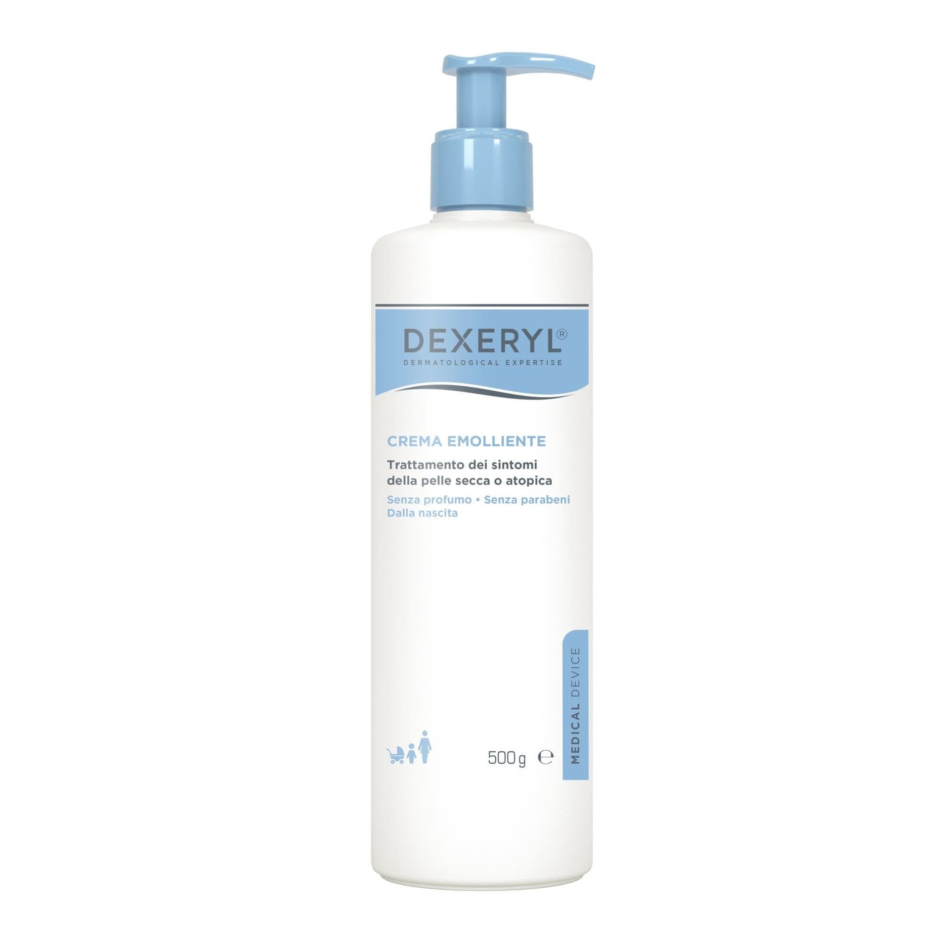 Dexeryl Crema Nutriente – 500 g con Dosatore