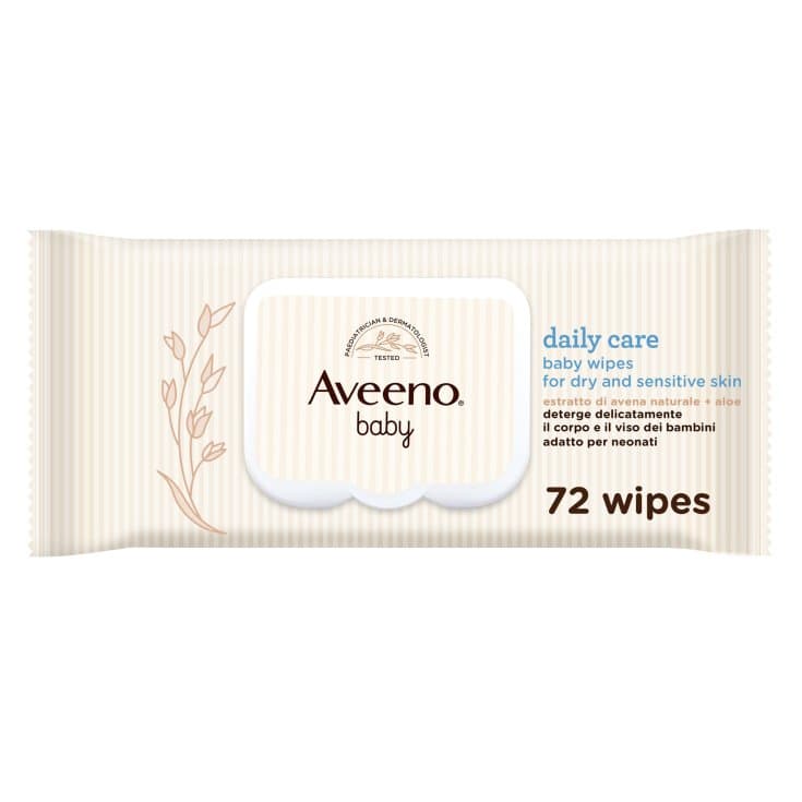 AVEENO Baby Feuchttücher – 72 Stück