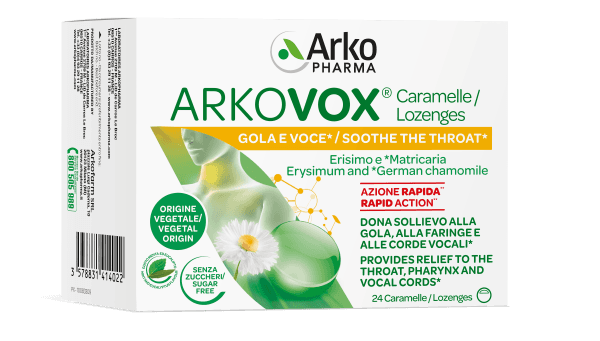 Arkovox Minze Eukalyptus Pastillen – 24 Stück