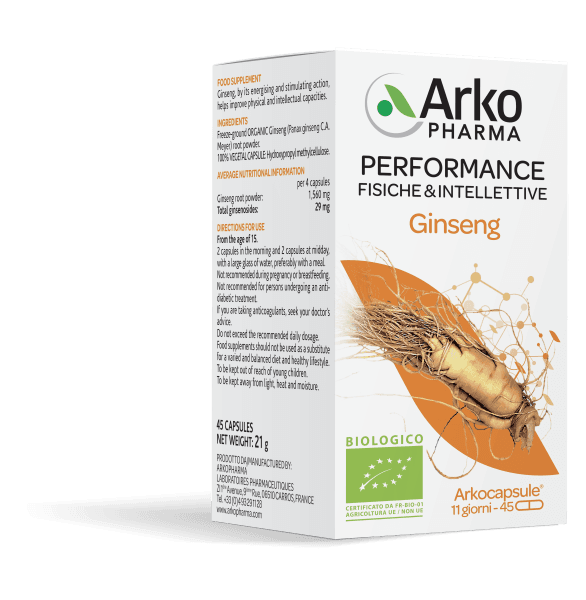 Arkocapsule Ginseng Bio – 45 capsule