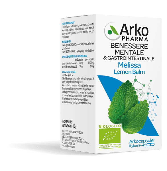Arkocapsule Melissa Bio – 45 Kapseln