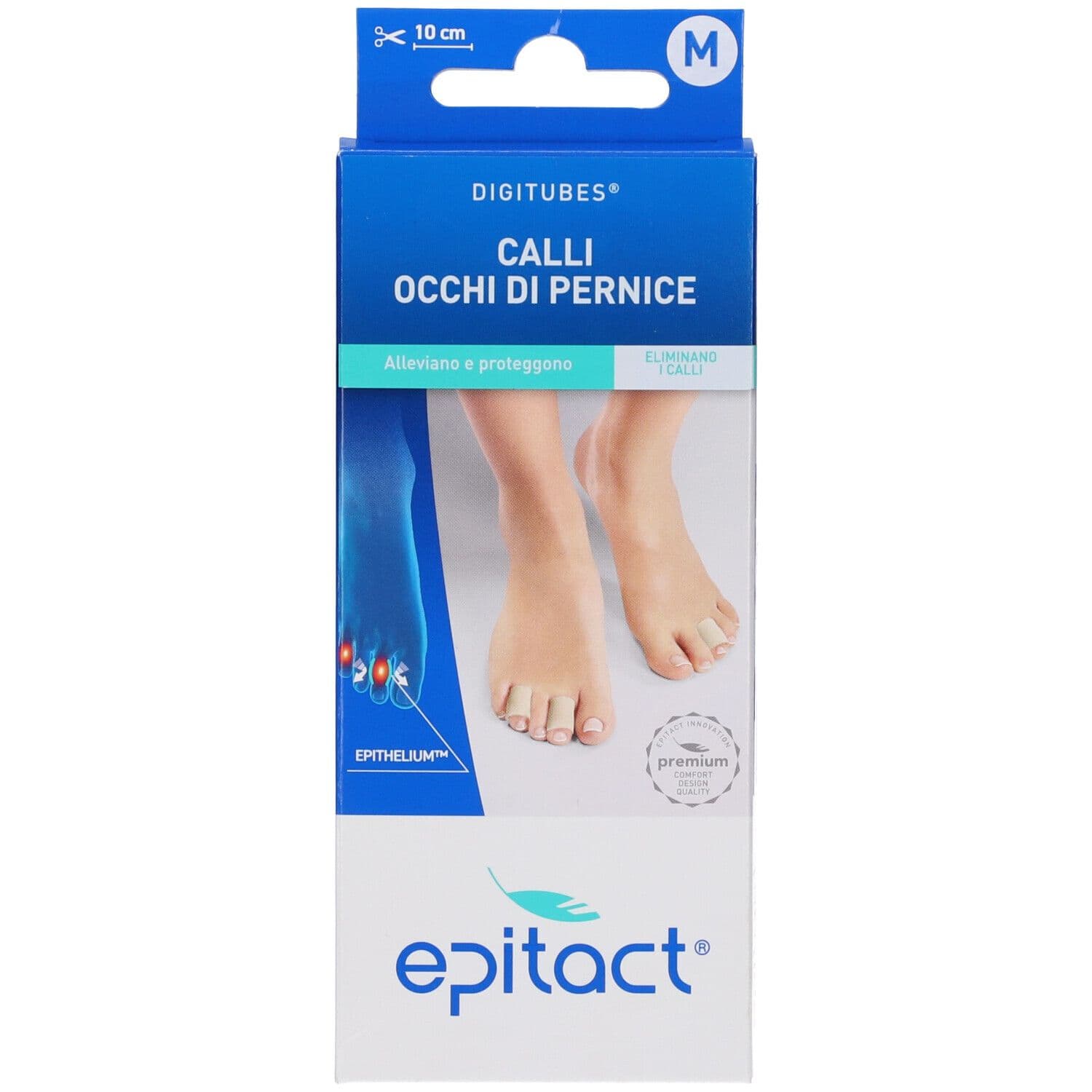 Epitact Digitube Gel-Fingerschutz M 10er