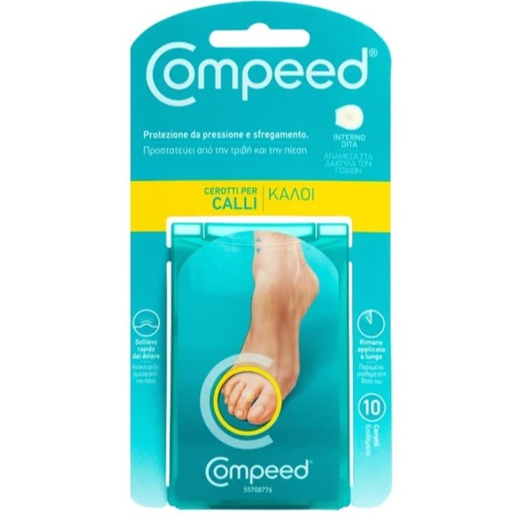 Compeed Cerotti per Spazi tra le Dita – 10 Pezzi