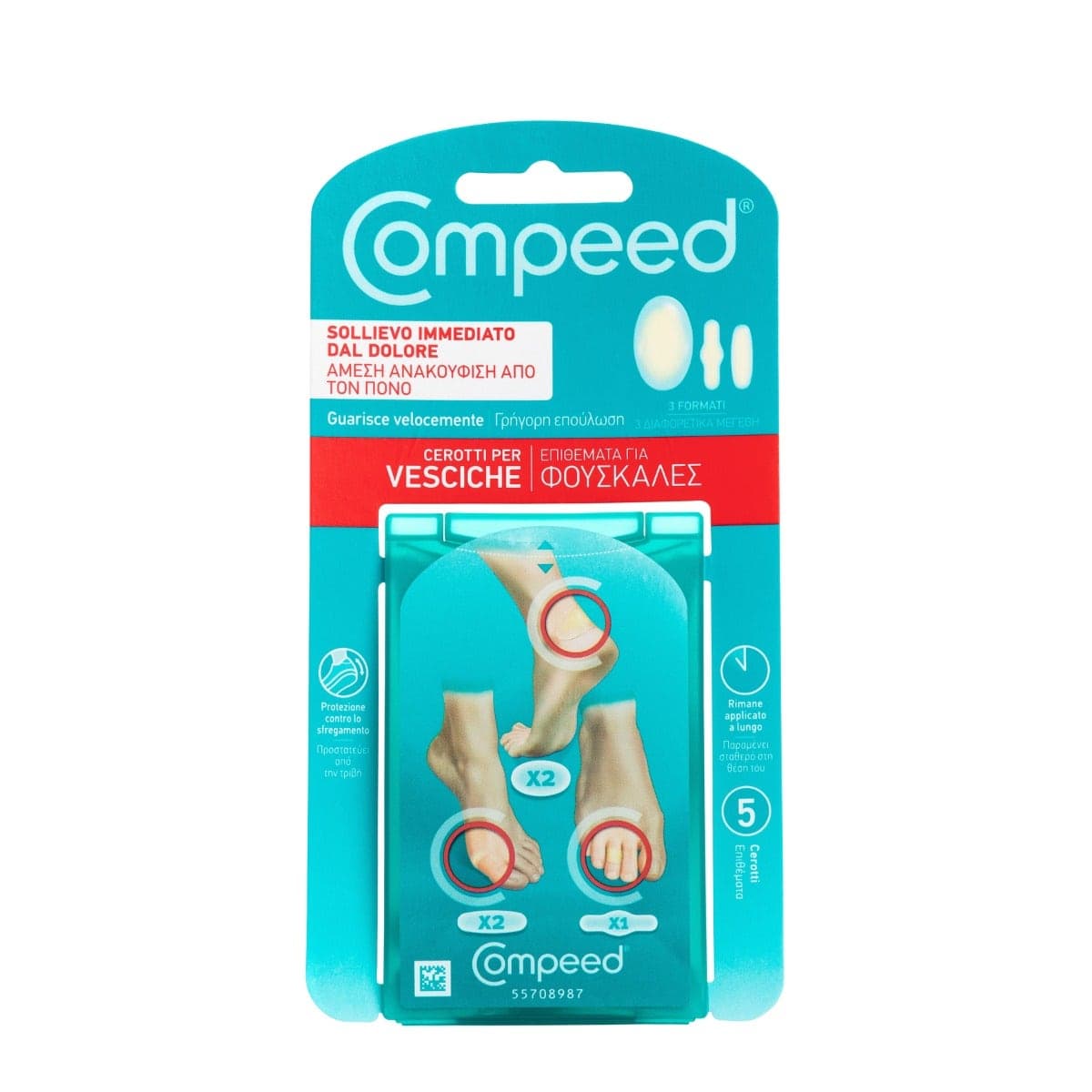 Compeed Assortiti – 5 cerotti