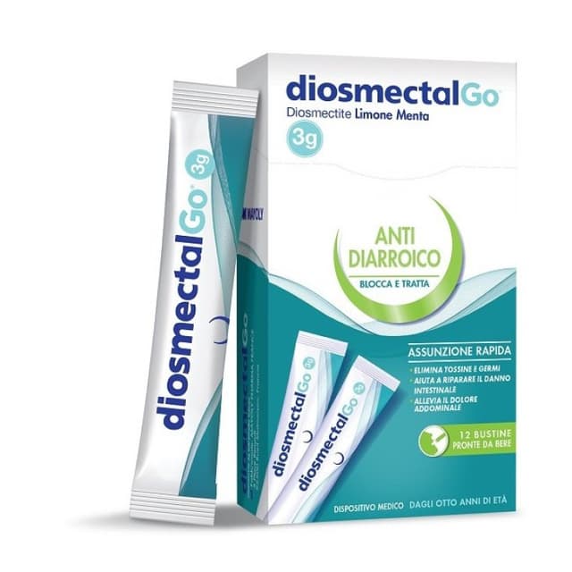 Diosmectalgo Limone-Menta – 12 bustine