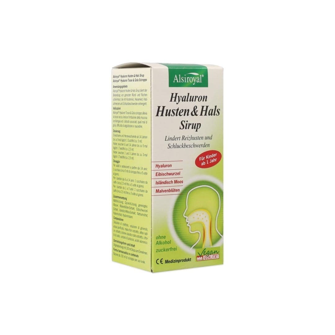 Hyaluron Husten und Hals Sirup