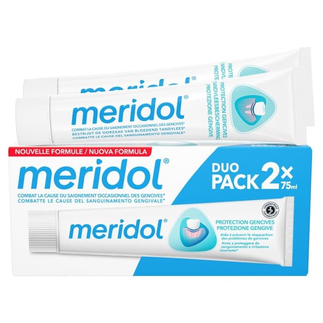 Meridol Dentifricio Confezione Doppia – 2 × 75 ml