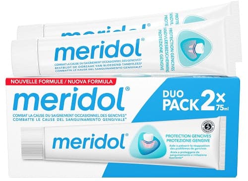 Meridol Dentifricio Confezione Doppia – 2 × 75 ml